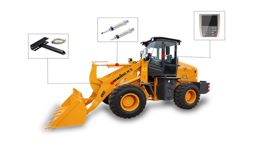 裝載機(jī)電子秤的稱重方式和組成部分的特點(diǎn)介紹